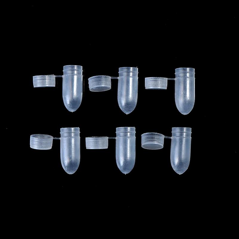 100Pcs/Lot Portable Mini Capsule Organizer Portable Flip Lid Transparent Capsule Storage Containers Pill Box Holder Pill Case