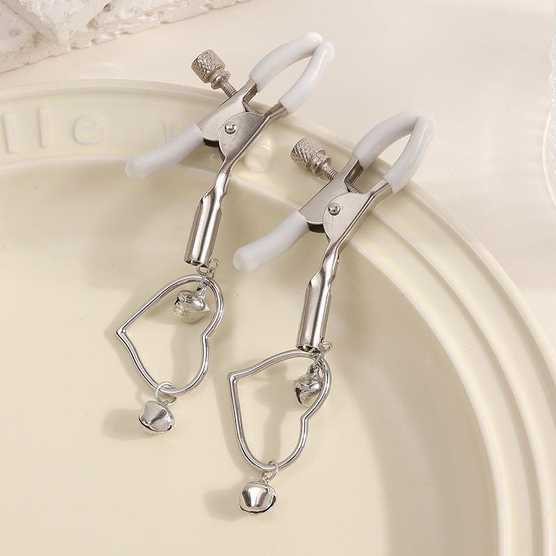 1Pair Nipple Clamps Adult Novelty Sex Product Milk Clip Female Breast Stimulation Clip Massage Sex Toys Couples Lover Game Toys