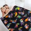 Toucan Throw Blanket Flannel Sofa Travel Thermals For Travel Blankets