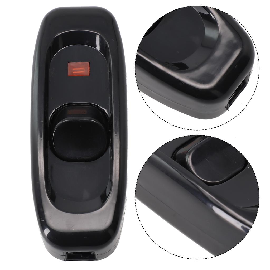 Innovative Design ON/OFF Button Lamp Switch Rated at 10A Perfectly Suited for Various Indoor Lighting Applications