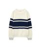 Banwonateullie Kn4269 Striped Raglan Knit_Ivory