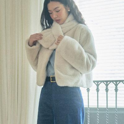 Your Name Here Fake Fur Muffler (4COL) Y4A008