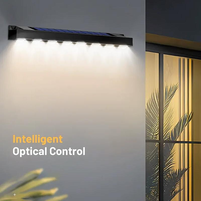 Outdoor Led Solar Wall Sign Light Garden Landscape Light 4/6/8 Led Waterproof Bright Solar Address Lights For Patio Stair Fence