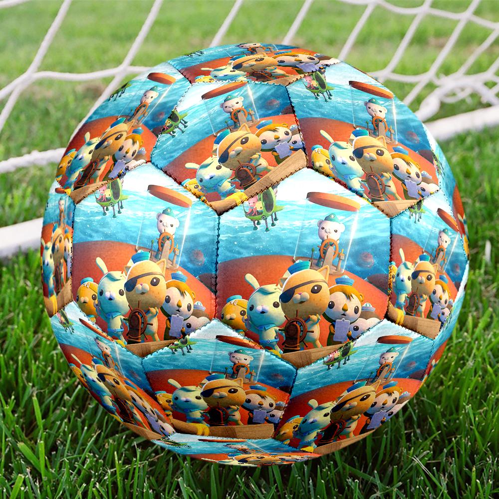Octonauts Theme Size 5 Soccer Ball, Suitable for Both Indoor and Outdoor Matches, a Gift Suitable for Everyone.