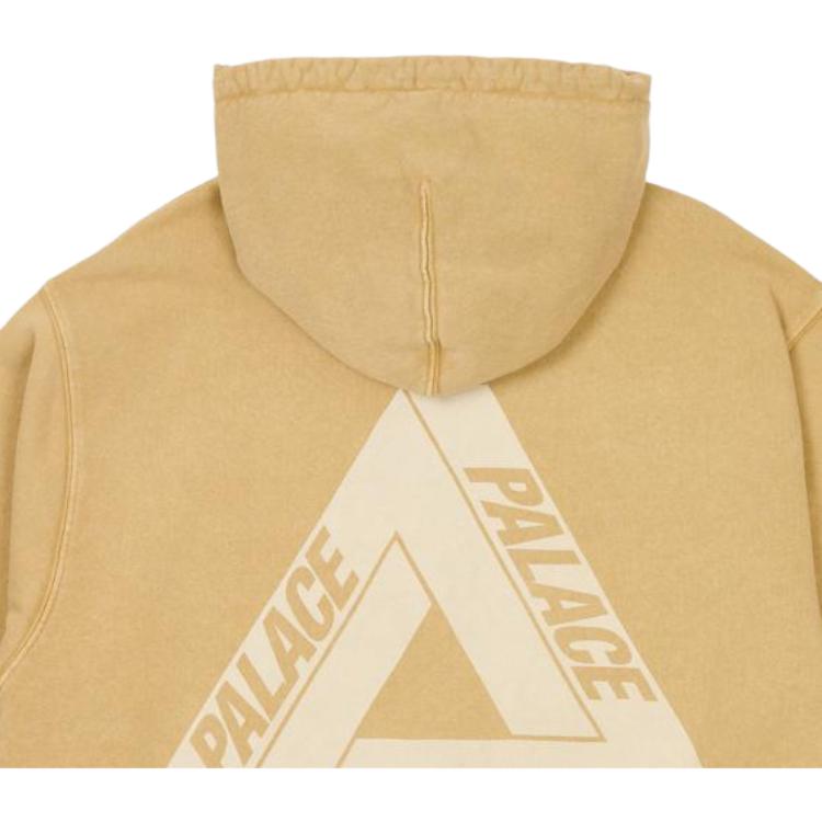 Palace Pigment Wash Tri-Ferg Hood Stone Unisex Tops Grey P26CS100