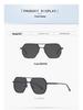 Aluminum-Magnesium Photochromic Polarized Sunglasses: Day/Night Dual-Use for Driving & Outdoors