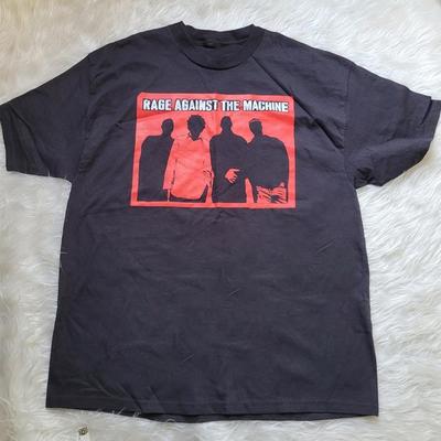 NEUES 1999 Rage Against the Machine Rotes Band T-Shirt Größe S-5XL Nachdruck Unisex T-Shirt