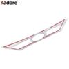 Rear Trunk Lid Cover Trim For Ford Edge 2015 2016 2017 Chrome Car Tailgate Molding Garnish Strip Exterior Accessories