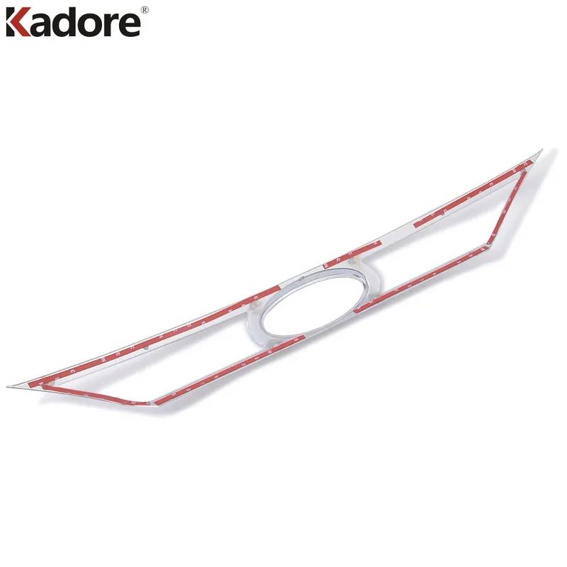 Rear Trunk Lid Cover Trim For Ford Edge 2015 2016 2017 Chrome Car Tailgate Molding Garnish Strip Exterior Accessories