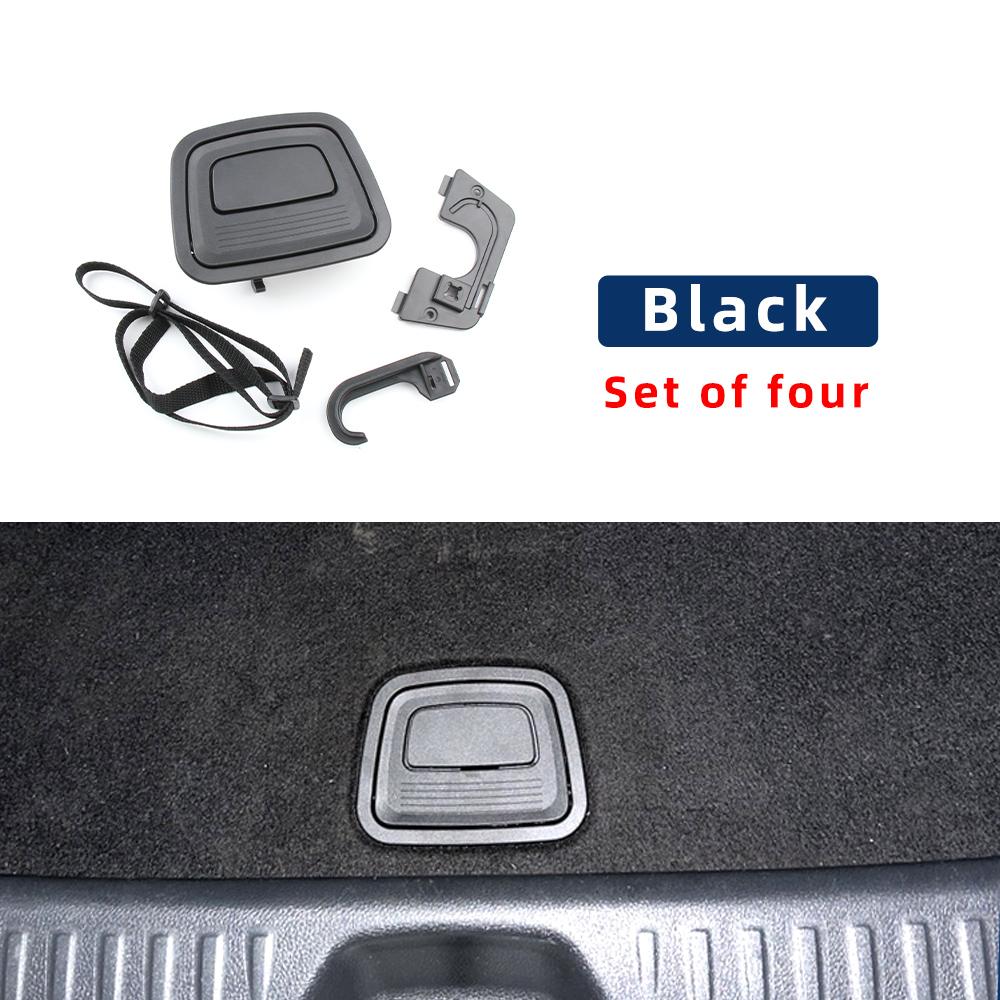 For Benz CLA GLA Class Car Luggage Trunk Mat Floor Carpet Handle Tail Cover Bottom Plate Switch For Mercedes W117 W156 2014-