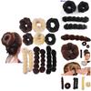 Creative Nylon Hair Bun Tool Comfortable Non-tugging Elegant Hair Bun Styler