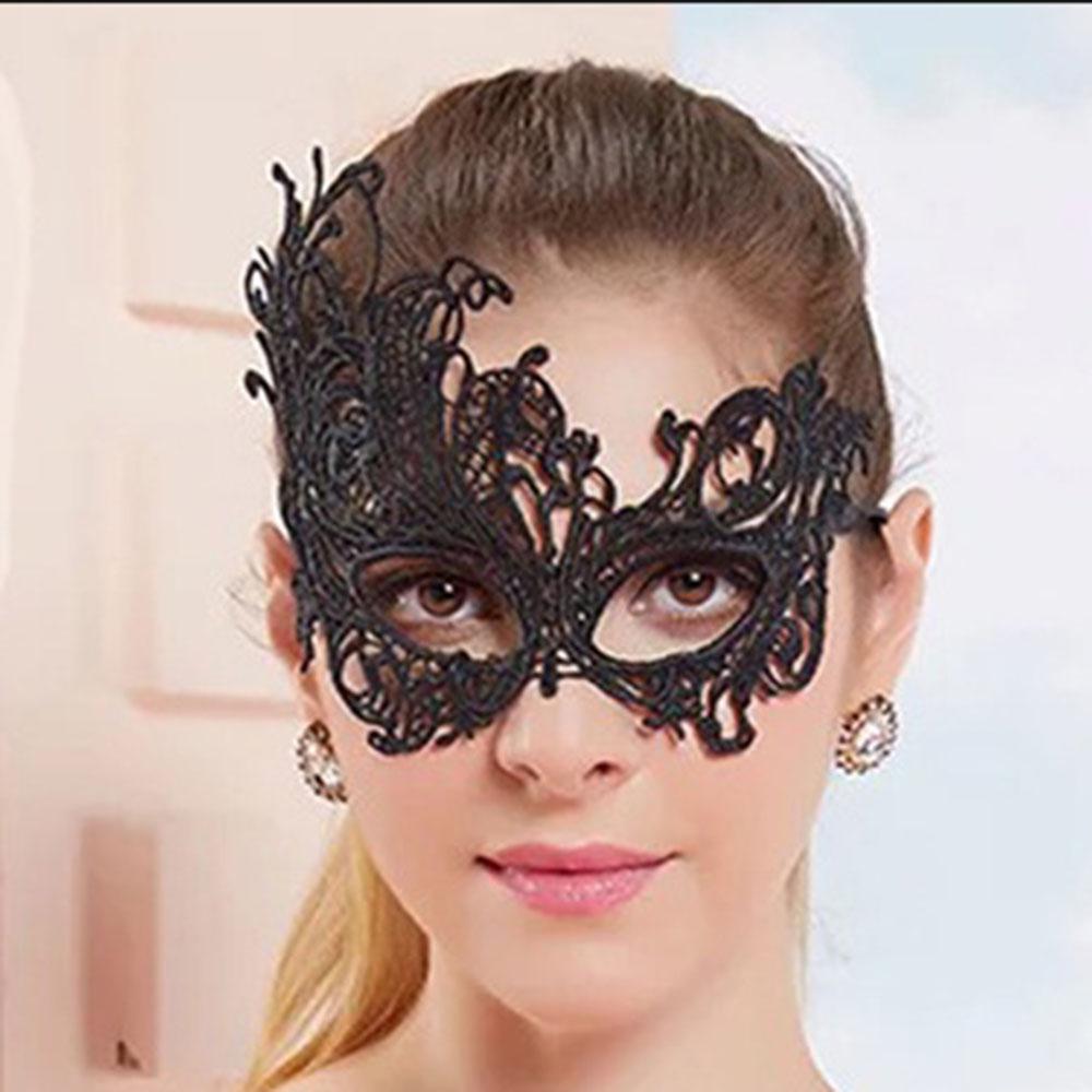 Hollow Lace Masquerade Eye Mask Gothic Crown Cutout Mask for Halloween Carnival Venetian Party Nightclub Costume Cosplay Accesso