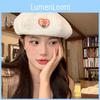 Embroidery Beret Floral Hat Women Lightweight Breathable Caps Fashion Gifts