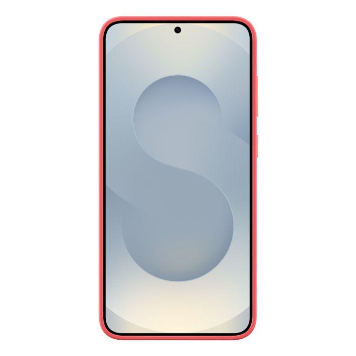 Protective Case - Samsung - Galaxy S25 Plus - Soft Silicone - Red - Durable Protection