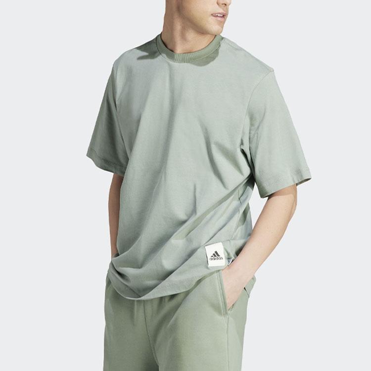 adidas Caps T-Shirts 'Olive Green' Men's IC4105