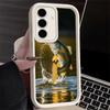 Phone Case for Samsung Galaxy A17 A16 A15 A14 A13 Carp Fish Fishing Rod A56 A36 A26 A55 A35 A25 A54 A34 A24 A53 A33 A23 A07 A06