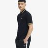 Fred Perry [M2] Single Tip Fred Perry Shirt - Black/Champagne Afpm2G90002-157