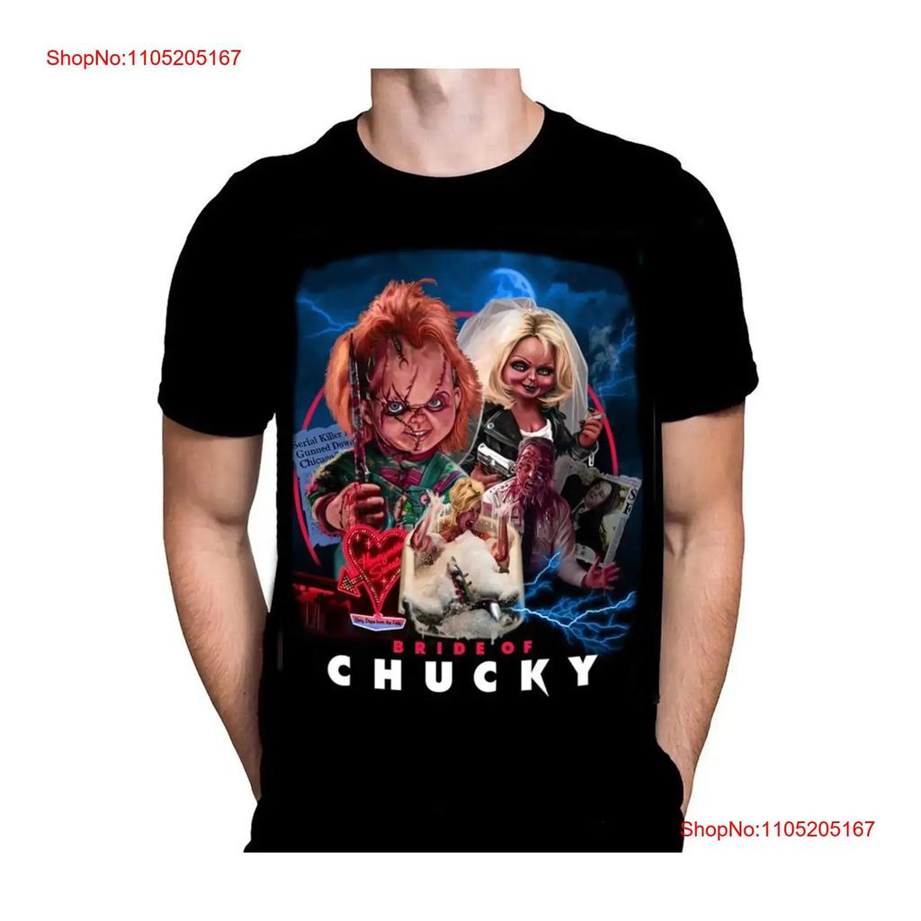 Bride Of Chucky Classic Horror Comedy T Shirt Sizes S 5xl Vintage Stylish Graphic Top For Everyday Wear Soft
