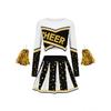 Uniformi da Cheerleading per Donna Adulta Set Outfit per Performance di Danza Costumi da Palco Stile Sexy Cheer