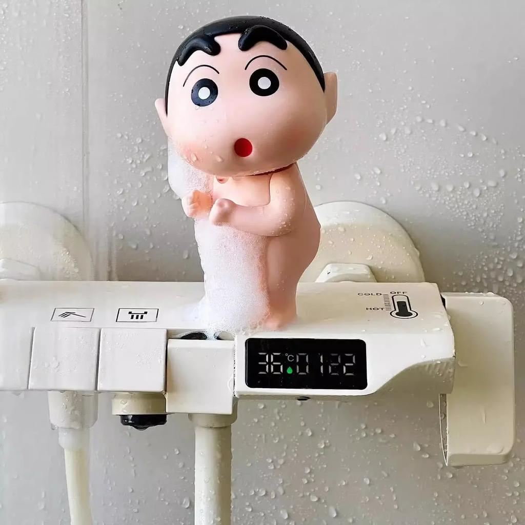 Bade-Buntstift Shin Chan Niedliche Dekoration Badezimmer Waschbecken Zubehör Heimtextilien Hochwertig Klein und Einzigartig