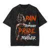 2026 New Dragon Ball Quality T-Shirt Men and Women Cotton Vintage Washed Print Retro Streetwear Sports Fitness Tops