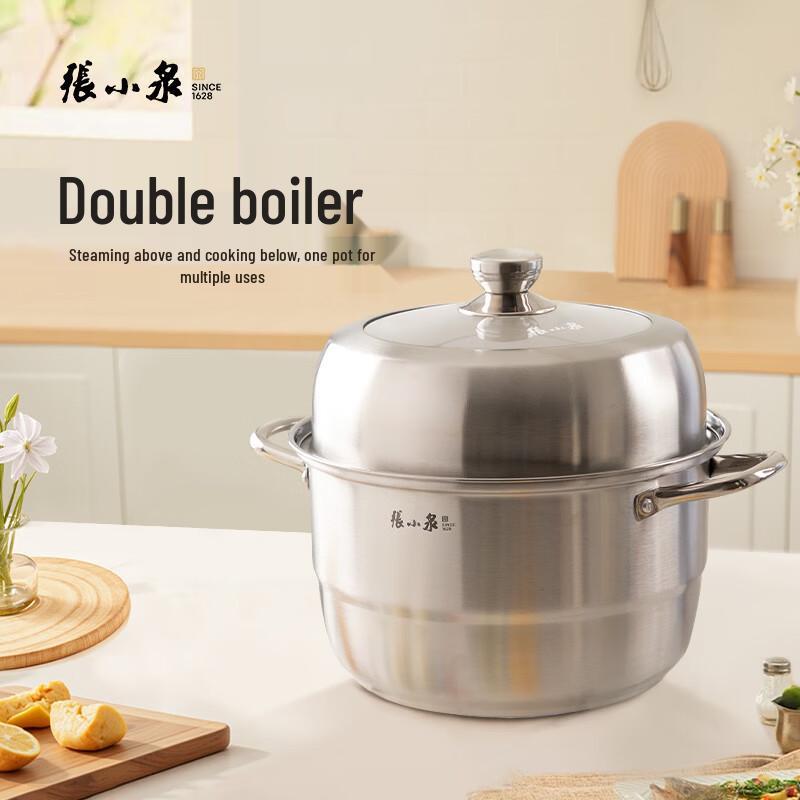 Vaporera de Doble Capa de Acero Inoxidable Yufeng Zhang Xiaoquan
