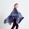 Women S Houndstooth Gradient Scarf Shawl Warm Winter Wrap
