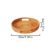 Modern Woven Fruit Basket Storage Bin With Round Shape For Kitchen And Home Organization