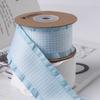 Factory Multicolour Ruffled Polyester Ribbon for Gift Box Packing