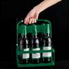Beer Bottle   Bucket Holder Plastic Foldable Multifunctional Portable Beer Bottle Carrier