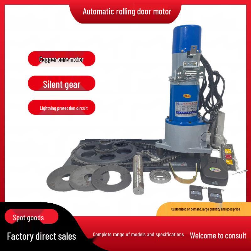 800kg Automatic Roller Shutter Door Motor with Copper Core & Lightning Protection. Complete Set with Copper Core
