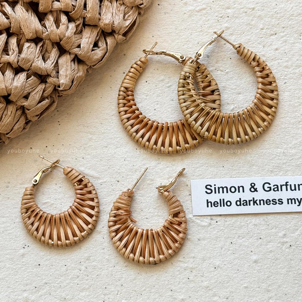 Female Ethnic Style Niche Vacation Style Earrings