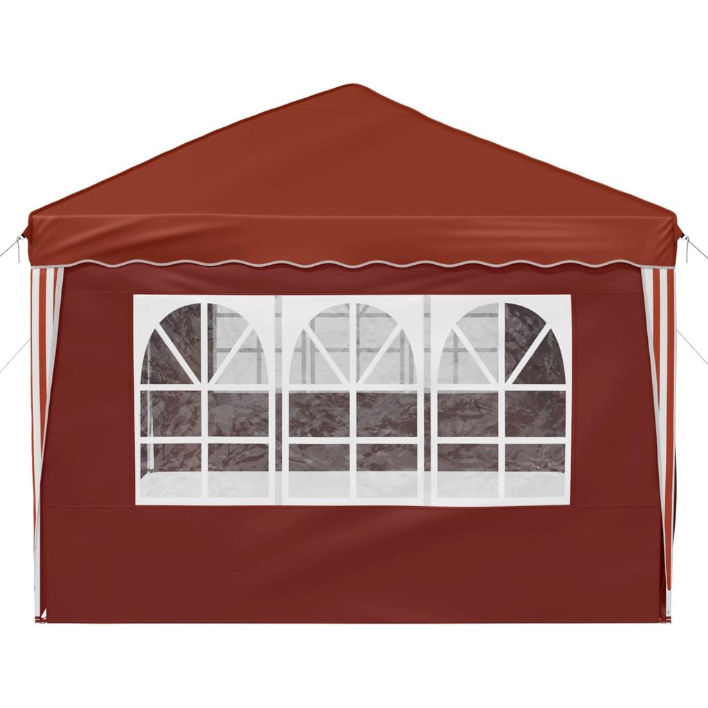 Pop Up Party Tent 575 X 288 X 245 Cm Terracotta