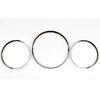 2 SETS Chrome Styling Dashboard Gauge Ring Set For Mercedes Benz W163 ML Class