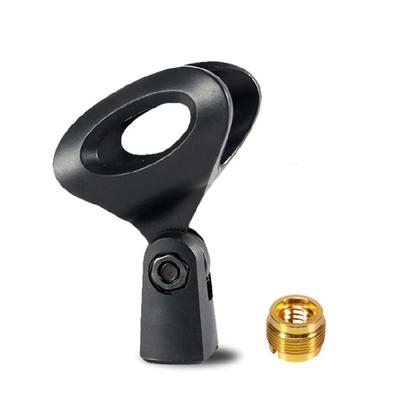 180° Front & Rear Rotation Microphone Clips Microphone Stands Accessories