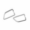 Silver Aluminum Gear Shift Control Lever Frame Trim For Benz C-Class 2015-2021