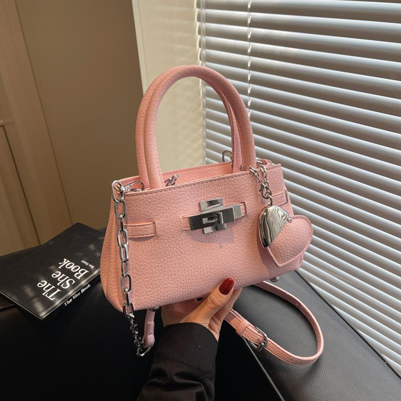High-end Small Bag Women's Spring Summer Versatile New Fashion Messenger Bag Portable Small Square Bag