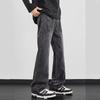 High-end Micro-pull Jeans Men's 2026 Summer Slim-fit Flared Pants Boys American High-street Scimitar Pants Men