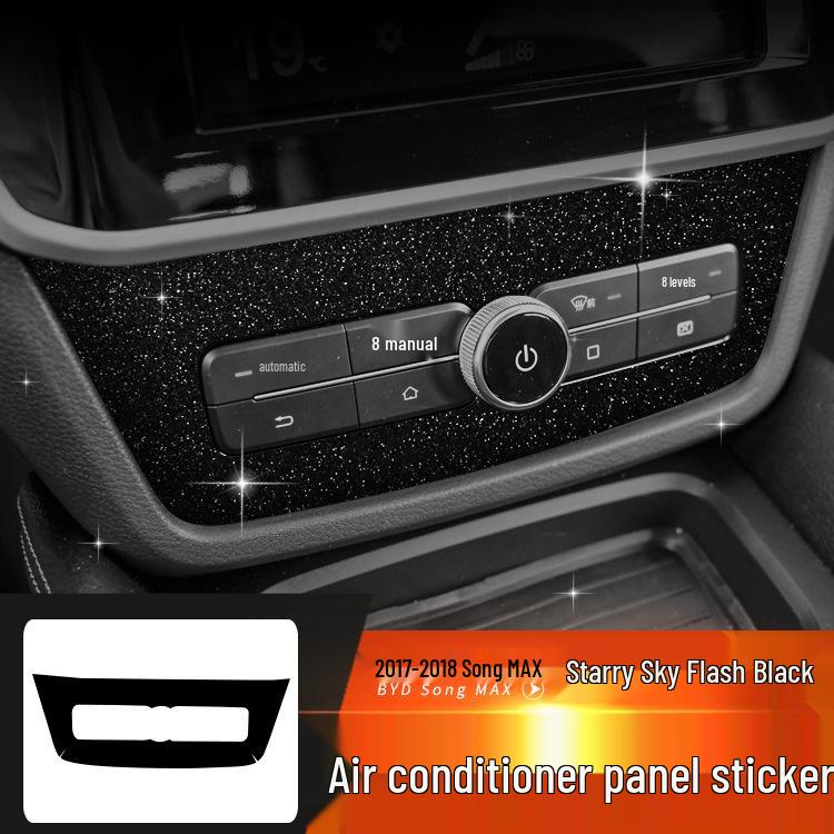 Starry Sky Center Console Film for 17-21 BYD Song Max Interior Decor