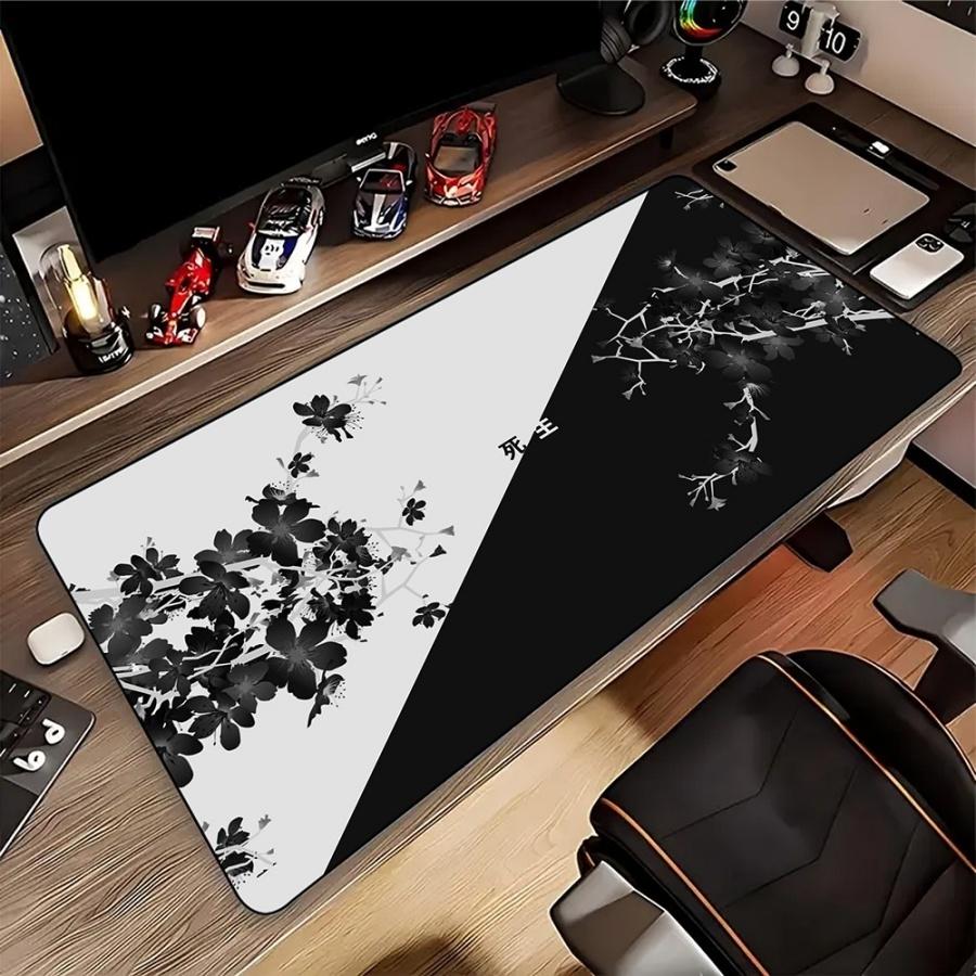 Cherry Blossoms Extended Mouse Pad Sakura Gaming Mousepad Gamer Desk mouse pad grande Large Keyboard Pads XXL Game Mouse Mat
