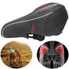 Large Bike Soft Seat Saddle Replacement Cycling Accessory for Mountain Bicyclered Large saddle without holes (solid)