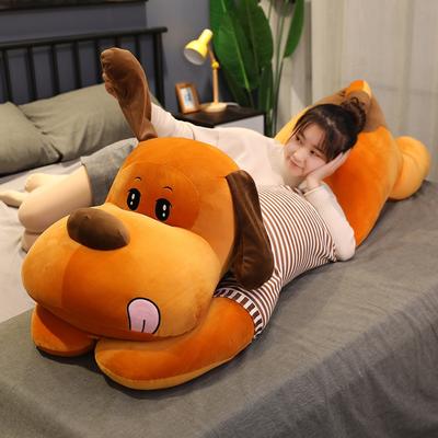 Cute Lying Prone Dog Plush Toy Stuffed Animal Doll Cartoon Puppy Soft Pillow Kids Baby Hug Doll Girl Birthday Christmas Gift