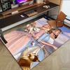 1pc princess butterfly Carpet Anti Slip Polyester Floor Mat for office,Bedroom