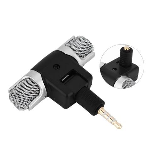Stereo Microphone Set, Condenser Microphone, Mini Stereo Microphone for Android Phones and Other Portable Voice Recorders