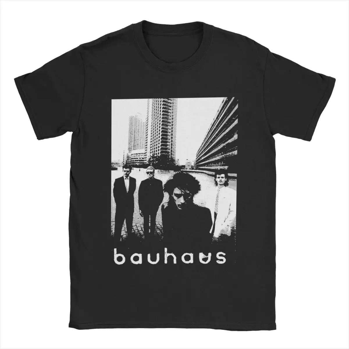 

Bauhaus T Shirts Men s 100% Cotton Unique T-Shirts Crew Neck Tees Short Sleeve Tops Summer#Color XXXXXL