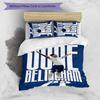 3pcs Kylian Mbappé Pattern Bedding Set Duvet Cover Set Includes Duvet Cover &pillowcases,perfect All Season Bedroom Decoration&gift