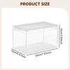 Reptile Breeding Box Animal Habitat Cage Breathable Portable Clear Terrarium Enclosure