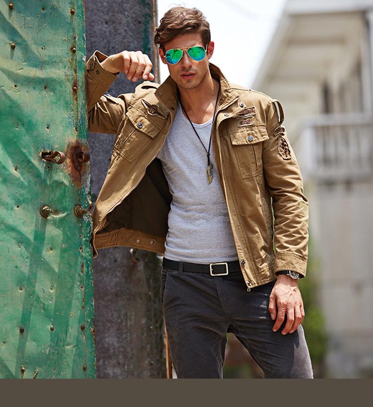 2022 Men's Military Workwear Jackets - Spring/Autumn Large Size Trend