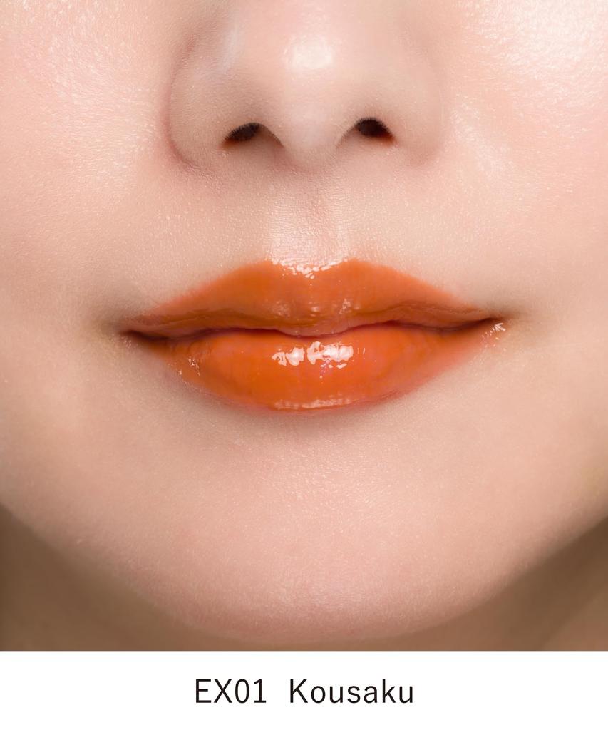 Osaji Nuance Lip 2025 Summer Limited Moisturizing and Shiny Lip Gloss Kousaku Gloss, Edition, (EX01 (Intertwined))