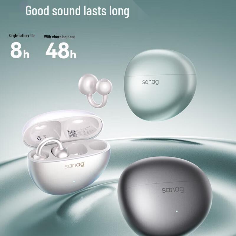 SANAG S7S Open-Ear Clip-On Bluetooth Headset